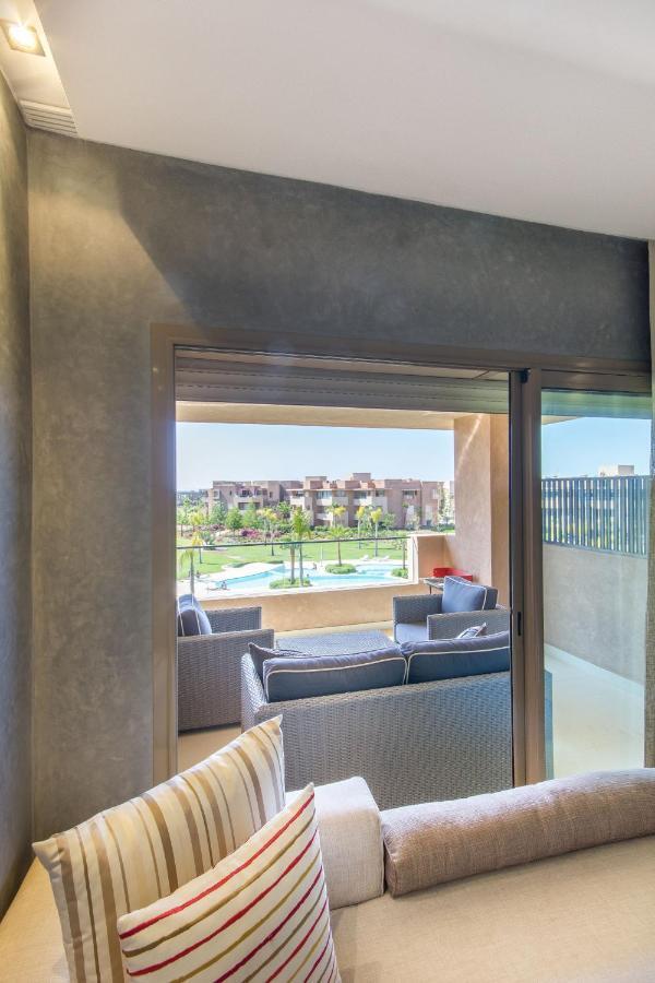 Ferienwohnung Lumineux Et Vue Degagee Sur Piscine A Prestigia Marrakesch Exterior foto