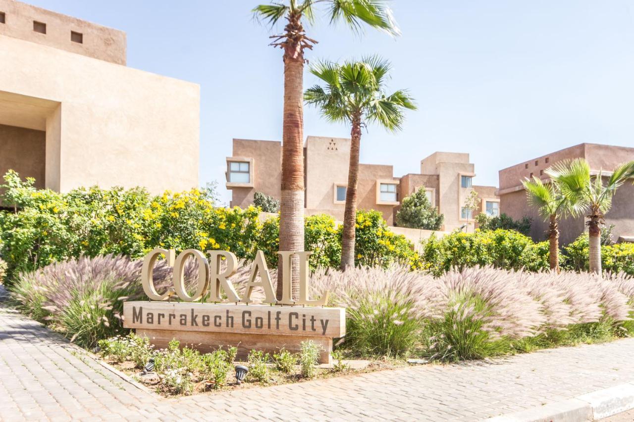 Ferienwohnung Lumineux Et Vue Degagee Sur Piscine A Prestigia Marrakesch Exterior foto